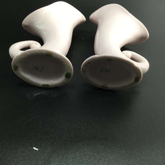 Kalk German Porcelain Romantic Chic Vases - Picture 6 of 9